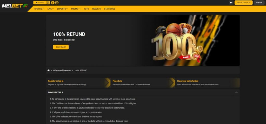 MelBet casino